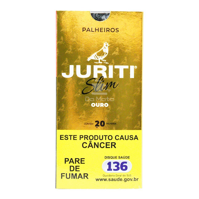 Palheiro Juriti Slim Ouro Nova Fórmula