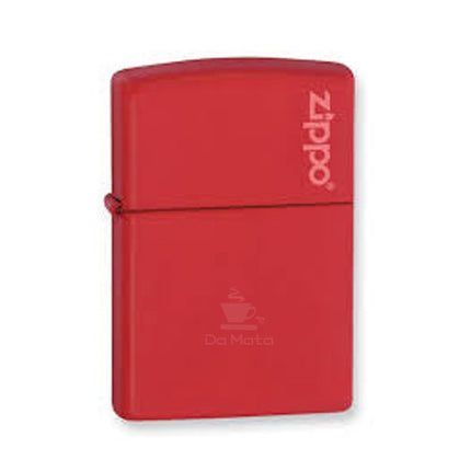 Zippo Navy Matte Vermelho