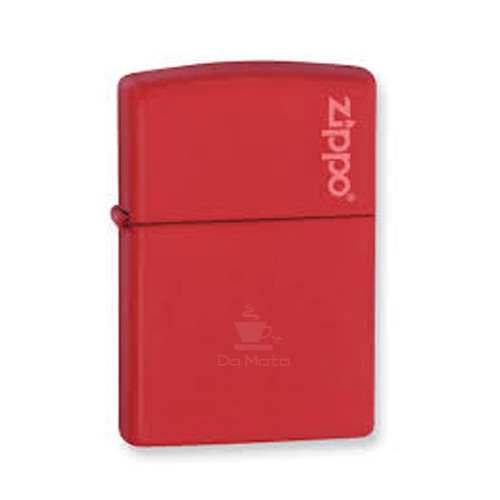 Zippo Navy Matte Vermelho