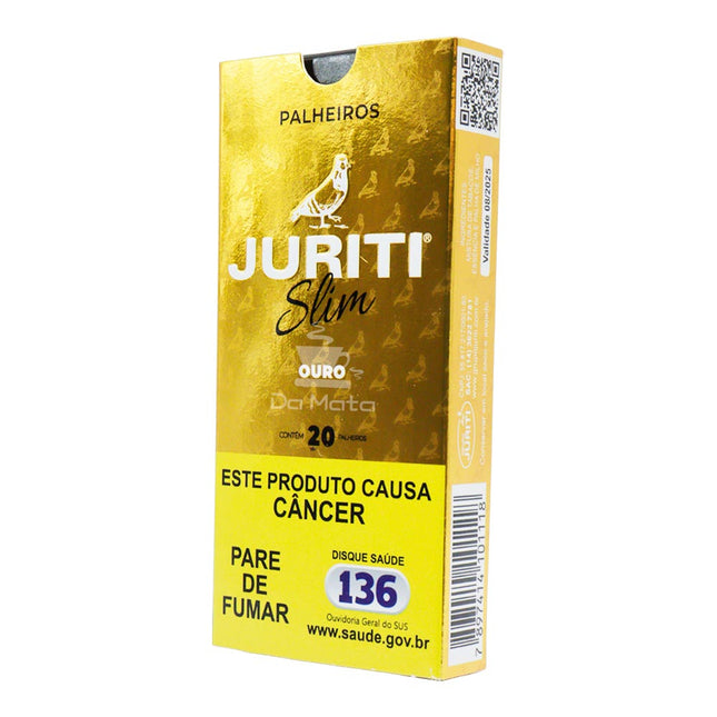 Palheiro Juriti Slim Ouro Nova Fórmula